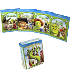 Shrek - The Whole Story [dubbed in Croatian] (4x Blu-ray) : DVD Zone Shop